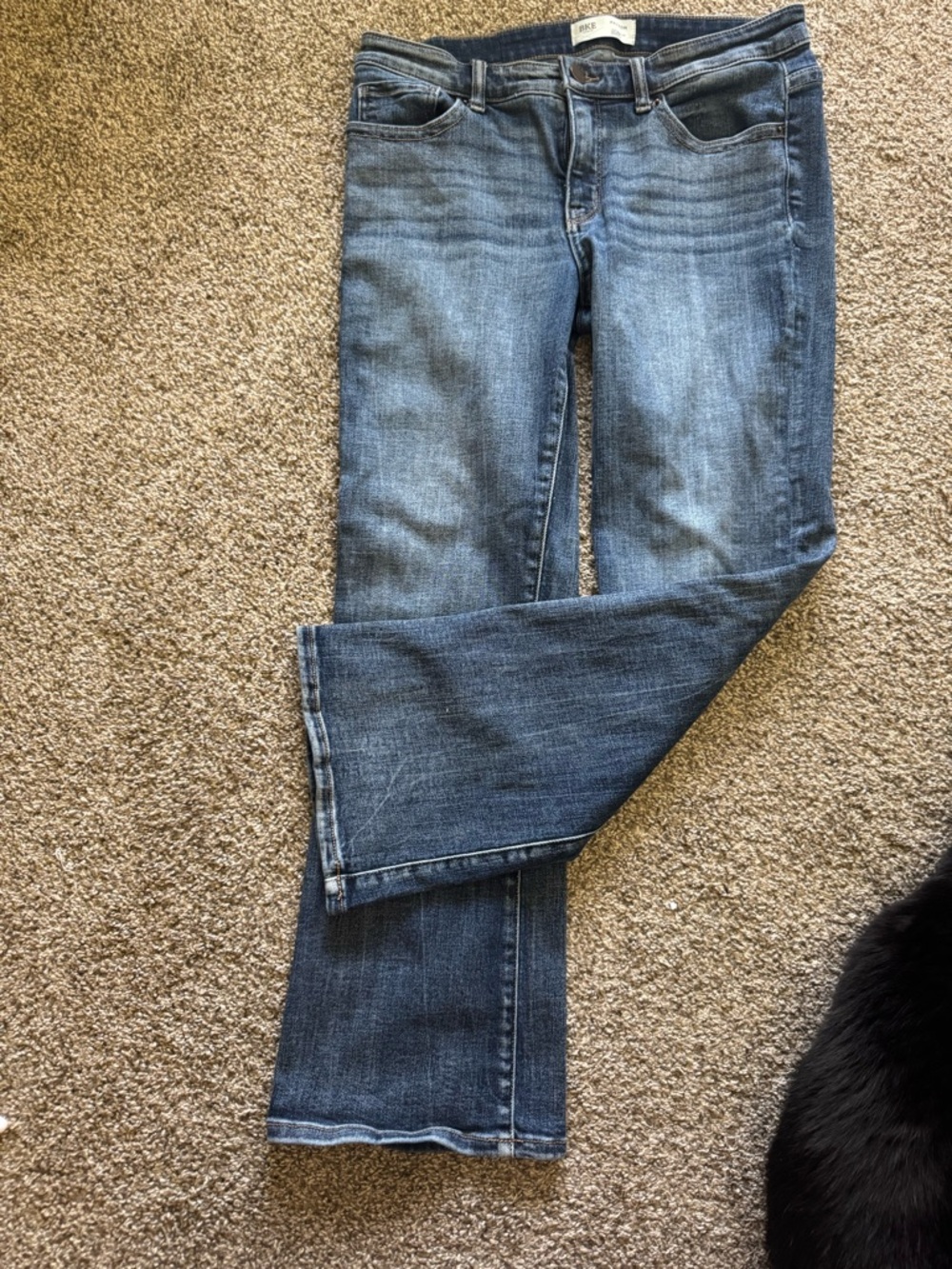 BKE Women's Medium Blue Straight Leg Jeans